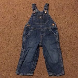 OshKosh denim overalls